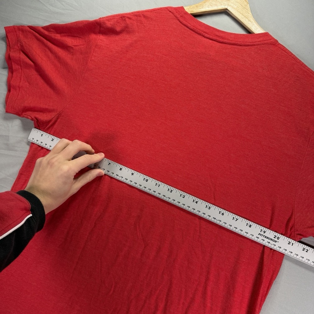 Homage Ohio State Buckeyes Shirt Mens XL (Fits Large) Red The Shoe Soft Stadium - Picture 6 of 8